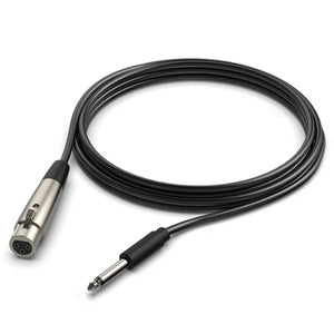 FIFINE 3-pin XLR Female to 1/4" TS Male Cable for K6