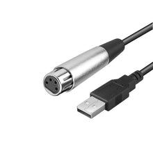 Load image into Gallery viewer, FIFINE 4-pin XLR Female to USB Type-A Cable for K056/K058
